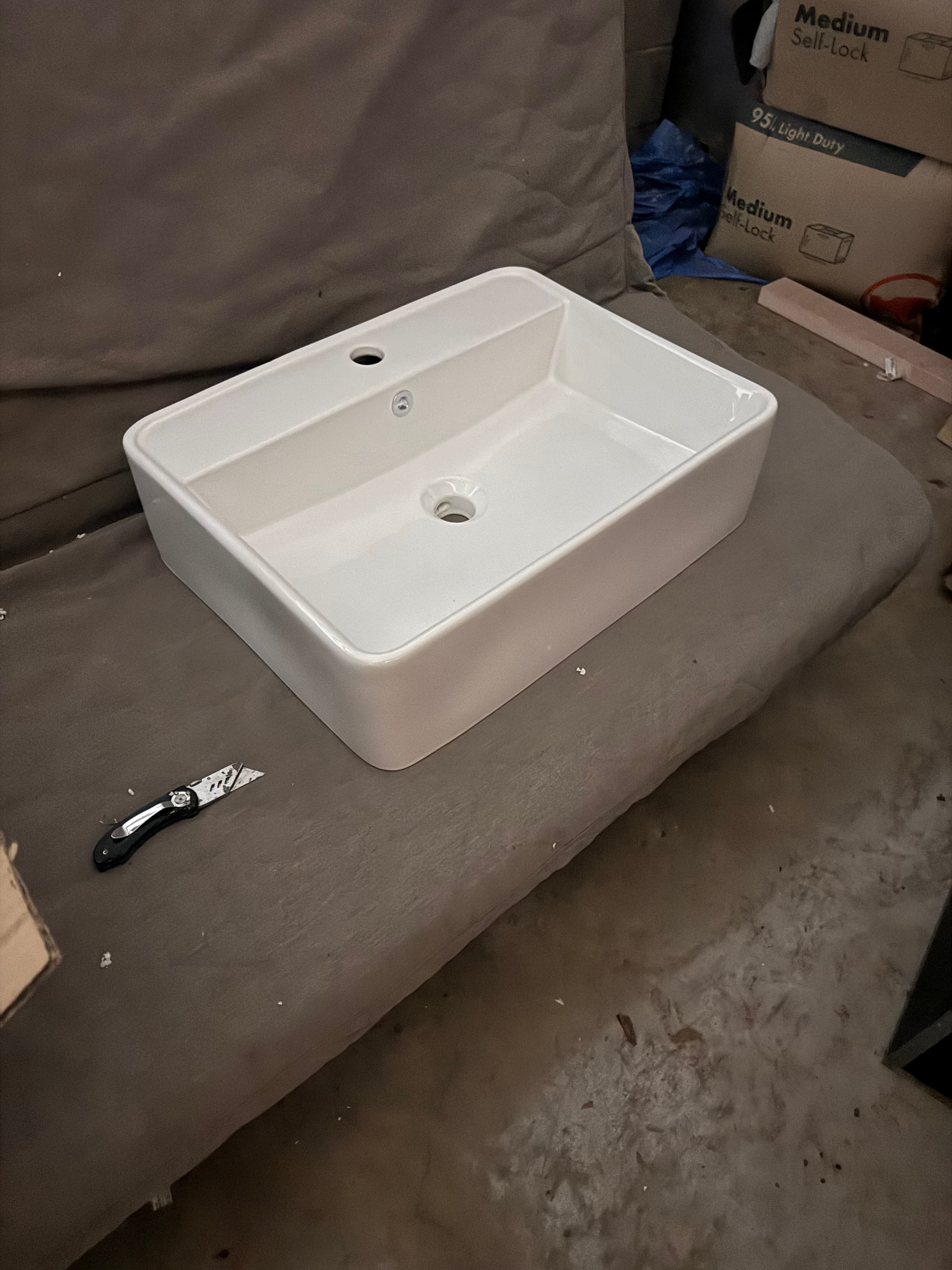 porcelain sinks